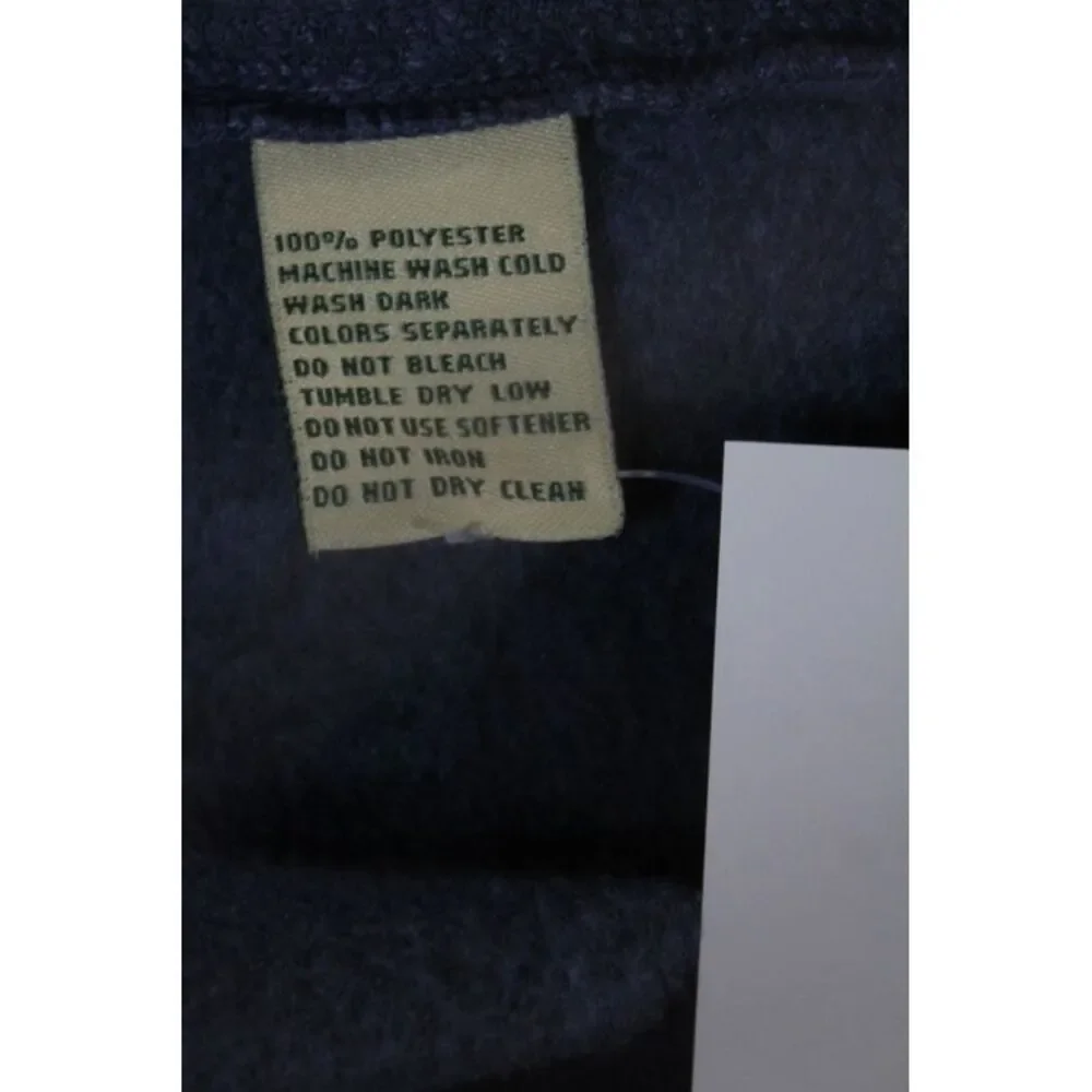 Donald Ross Mens Pullover Sweater Blue Collared Long Sleeve Golf Size S